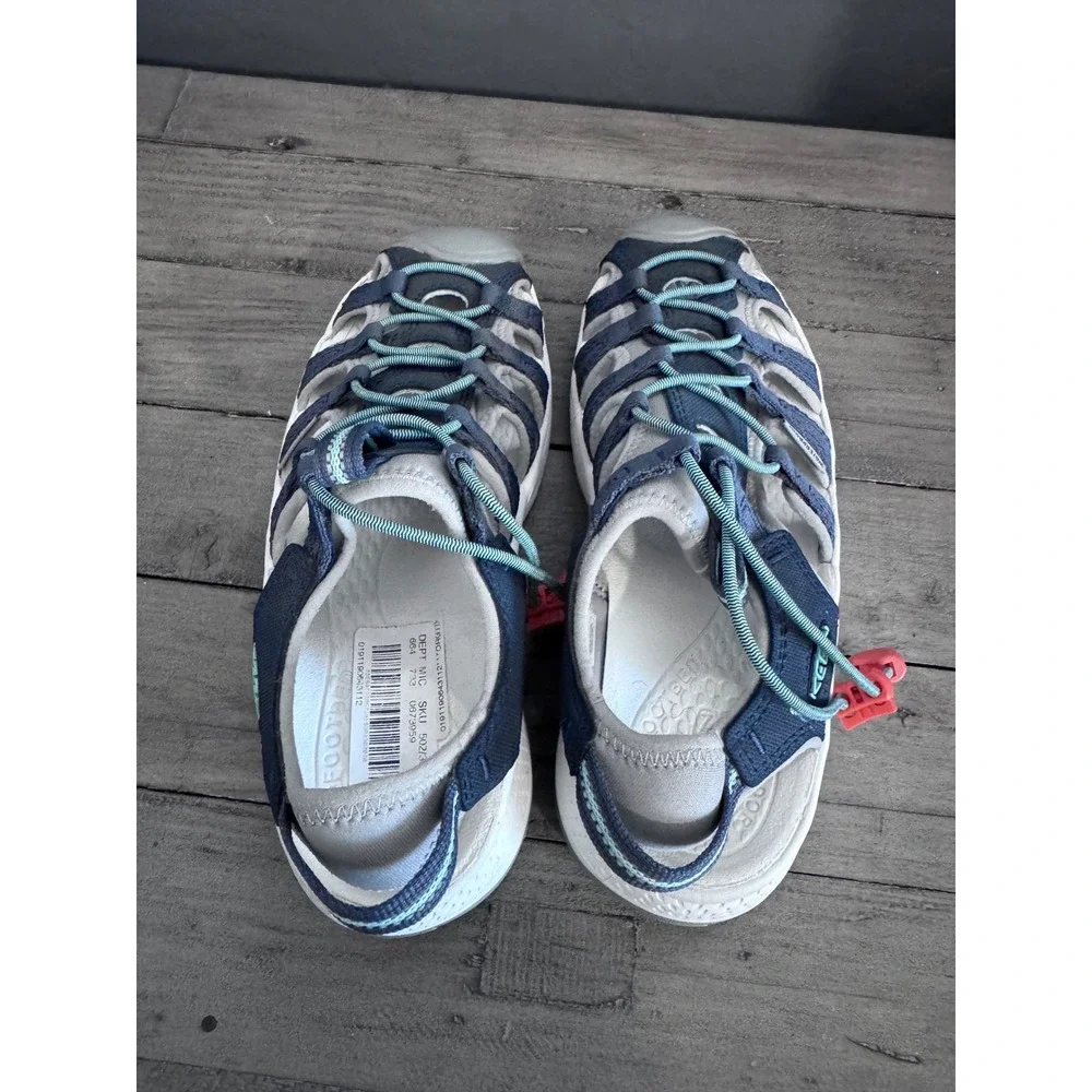 Keen Astoria West sandals in the color Navy / Beveled Glass Size‎ 6.5